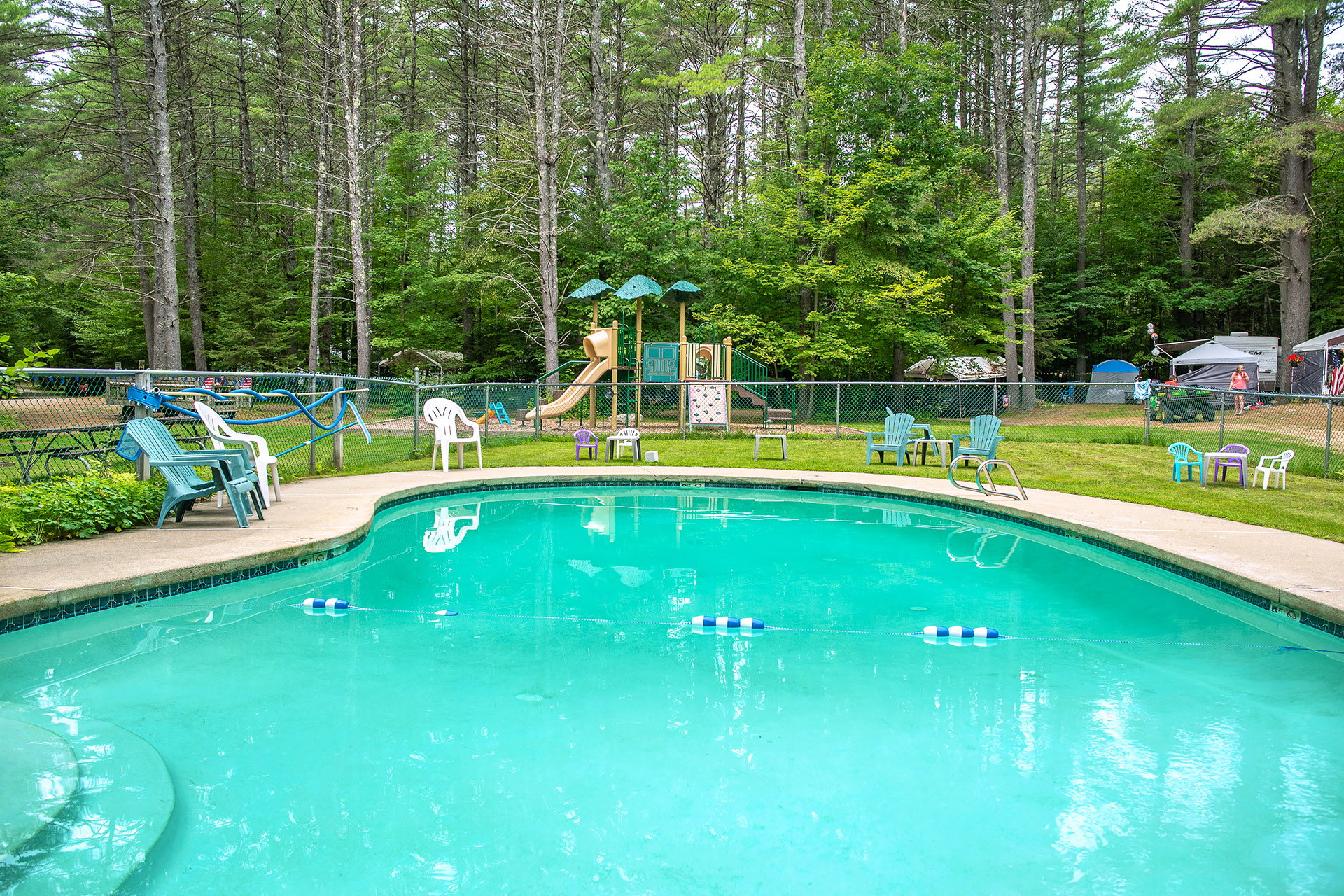 Swimming Pool at Pine Haven Campground